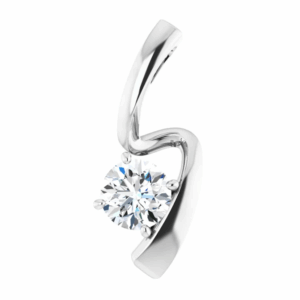 Sacred Spark - 3/4 ct Diamond in 14k White Gold